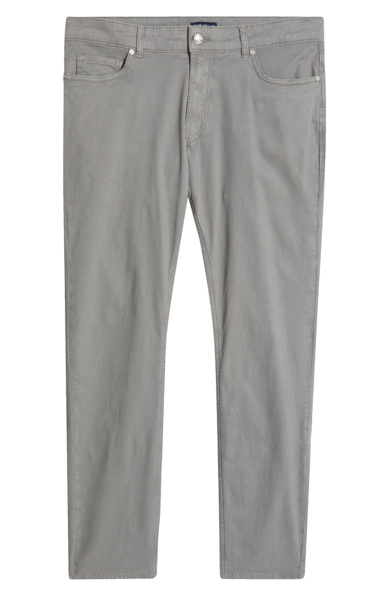 Peter Millar Crown Crafted Wayfare Five Pocket Pants, Alternate, color, Classic Grey