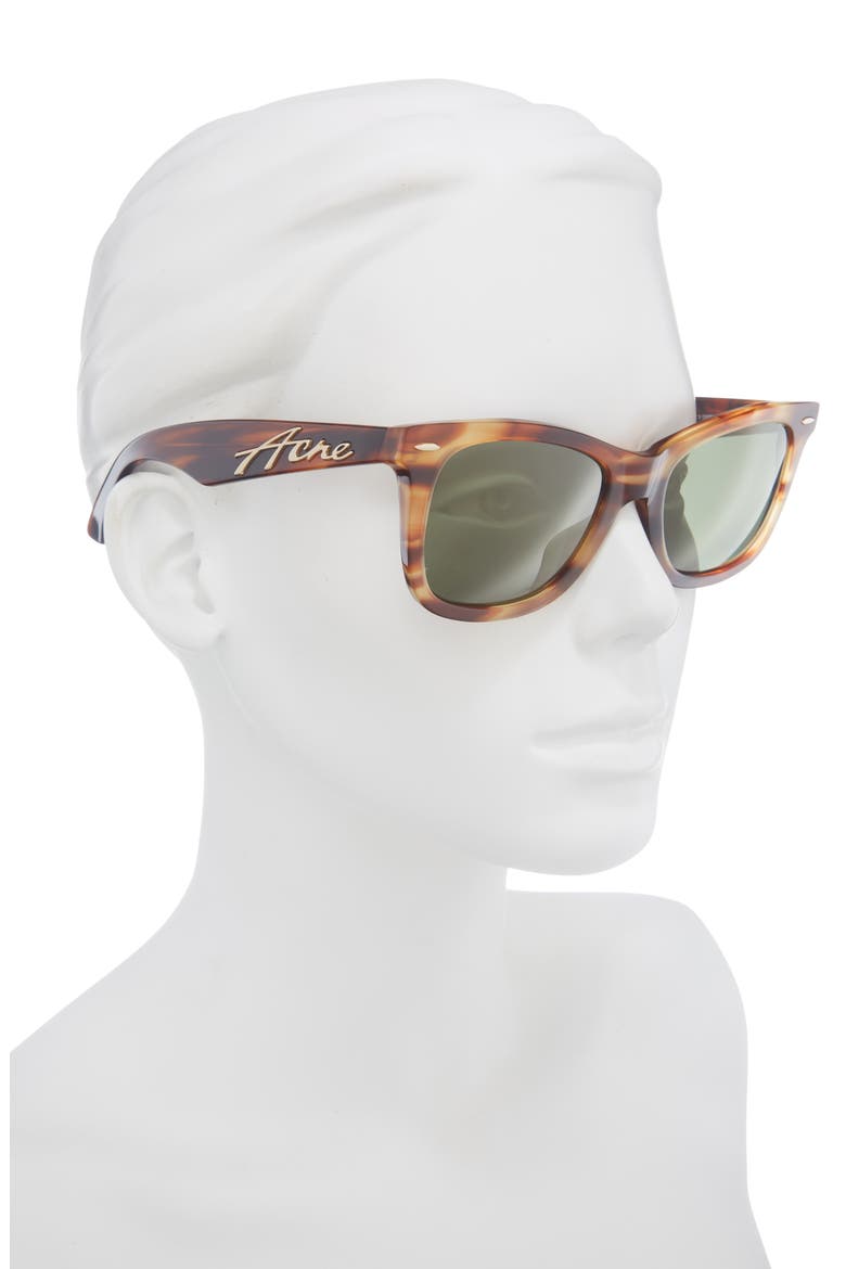 Afare Square Sunglasses, Alternate, color, BROWN/GOLD