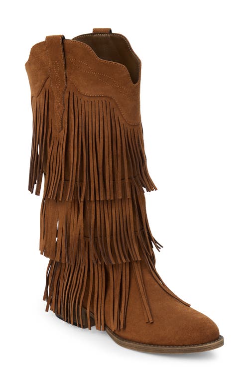 Coconuts By Matisse Saloon Fringe Boot In Brown