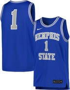 Nike Men's Nike Royal Memphis Tigers Replica Basketball Jersey