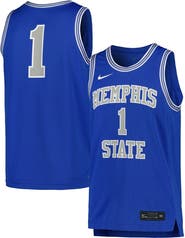 Nike Men's Nike Royal Memphis Tigers Replica Basketball Jersey