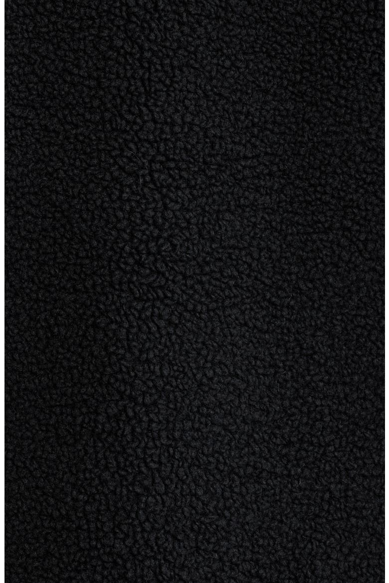 Nikia Fleece Jacket, Alternate, color, BLACK