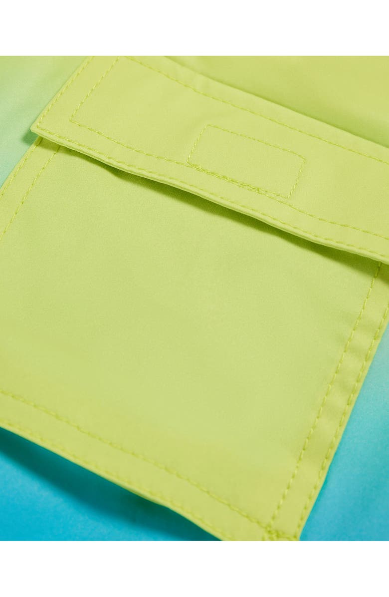 Psycho Bunny Kids' Malta Hydrochromic Swim Trunks, Alternate, color, 