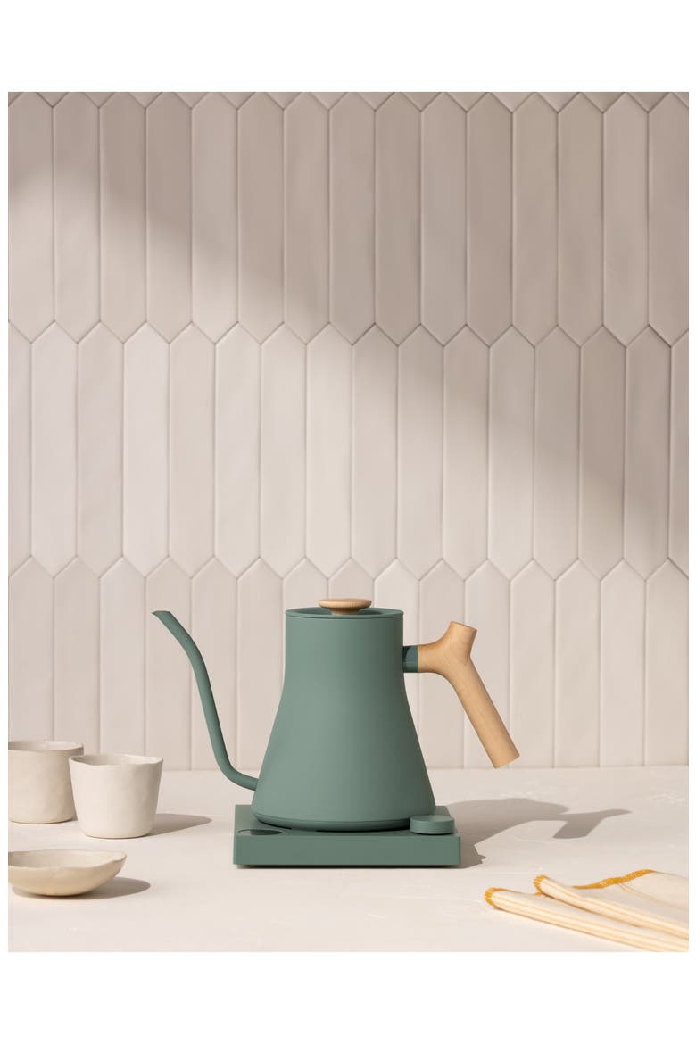 Stagg EKG Pro Electric Kettle, Alternate, color, SMOKE GREEN MAPLE