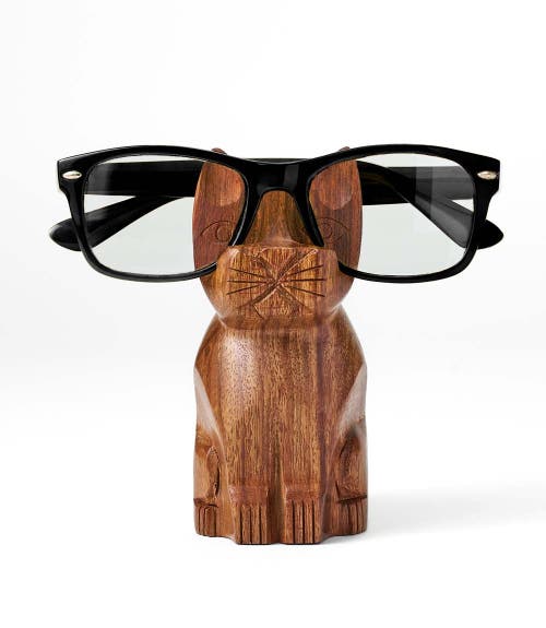 Matr Boomie Cat Eyeglass Holder Stand In Brown
