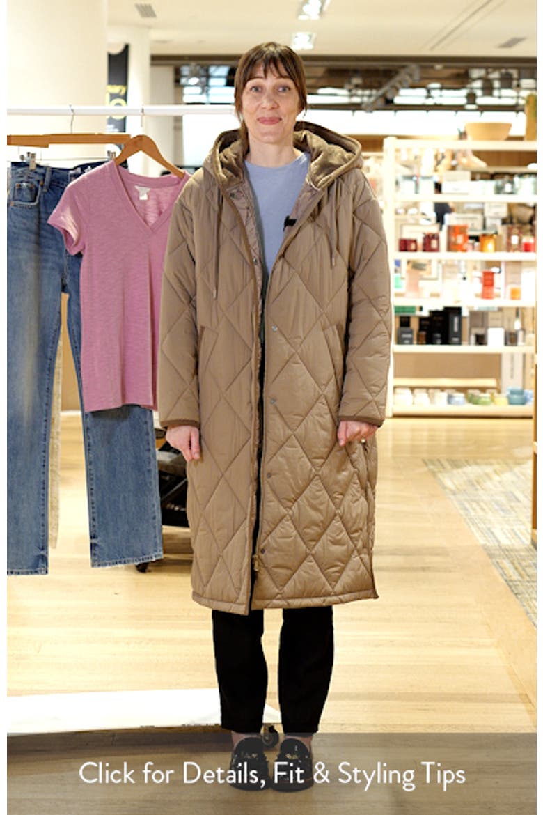 Sleeping Bag Quilted Coat video