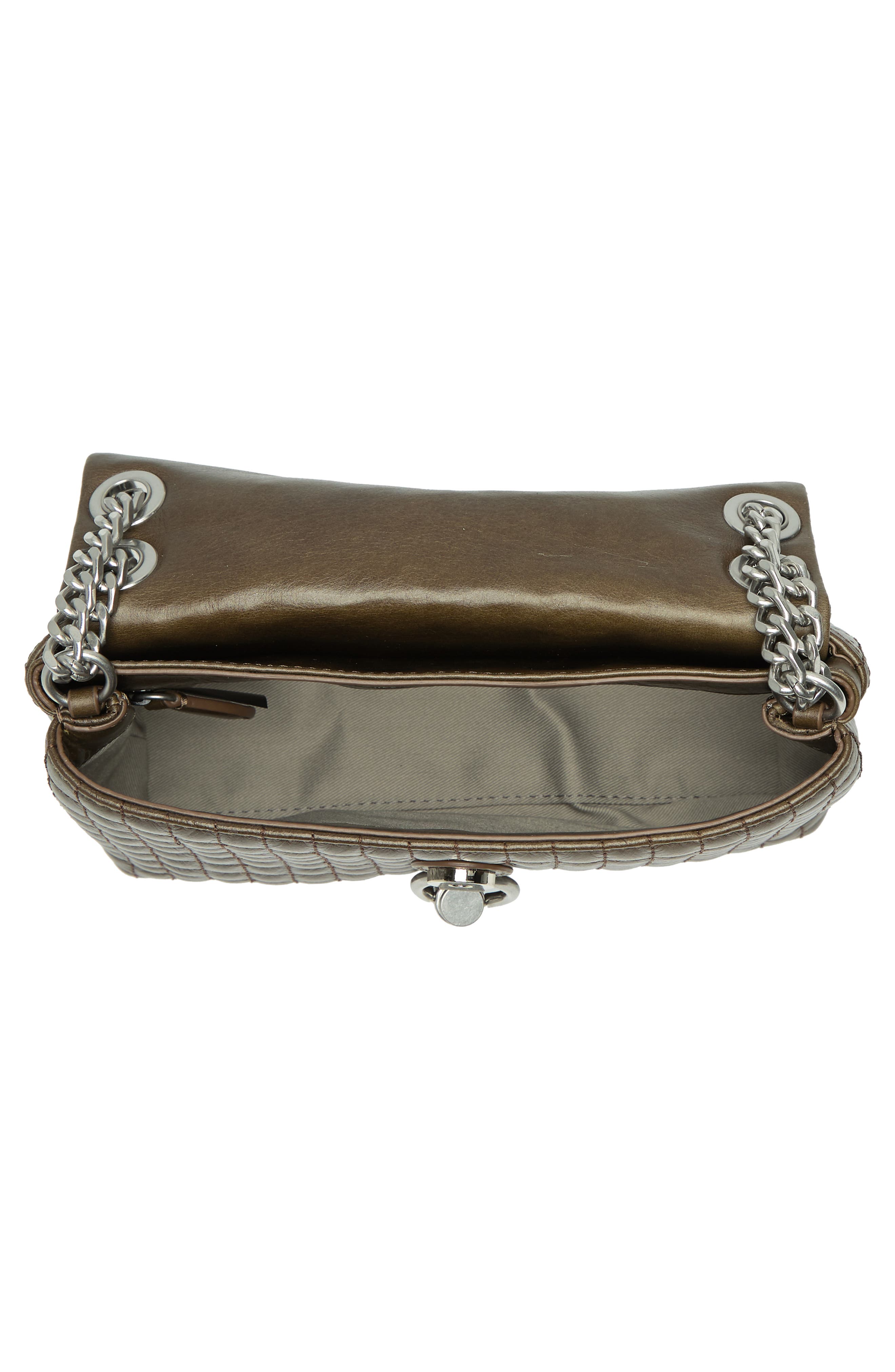 Rebecca Minkoff Edie Quilted Shoulder Bag, Alternate, color, 