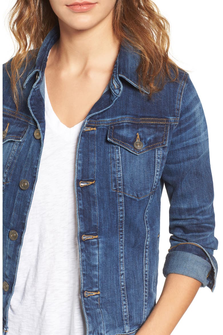 The Classic Denim Jacket, Alternate, color, ALLIANCE