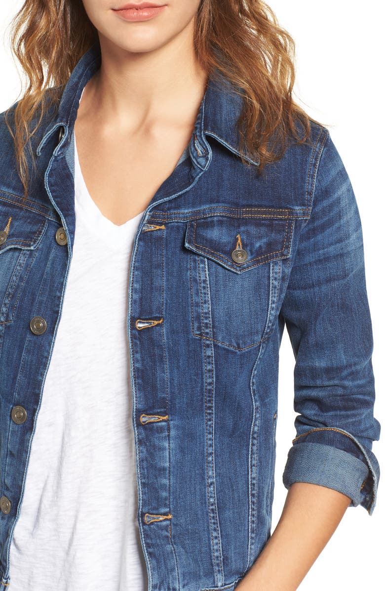 Hudson Jeans The Classic Denim Jacket, Alternate, color, 