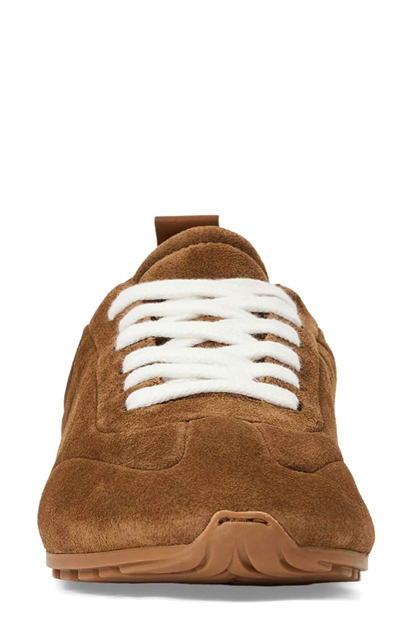 Oasis Weatherproof Sneaker, Alternate, color, COGNAC SUEDE
