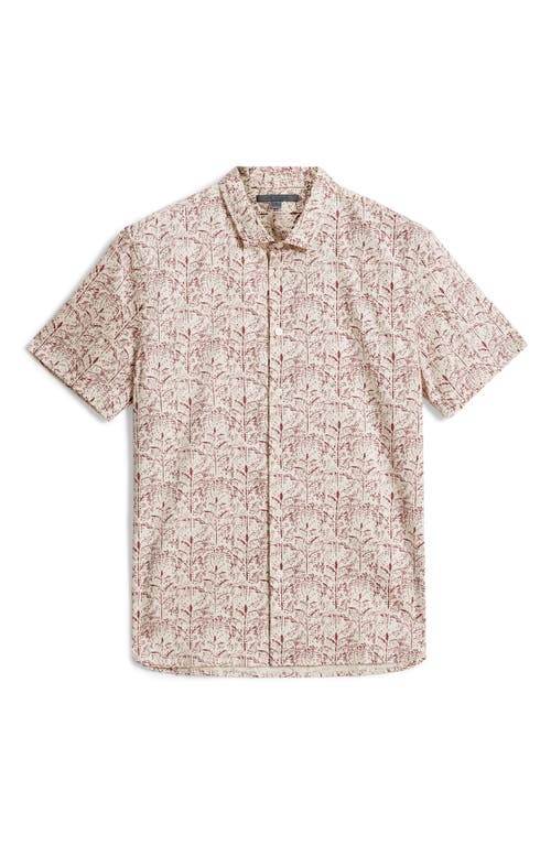 John Varvatos Sean Short Sleeve Button-up Shirt