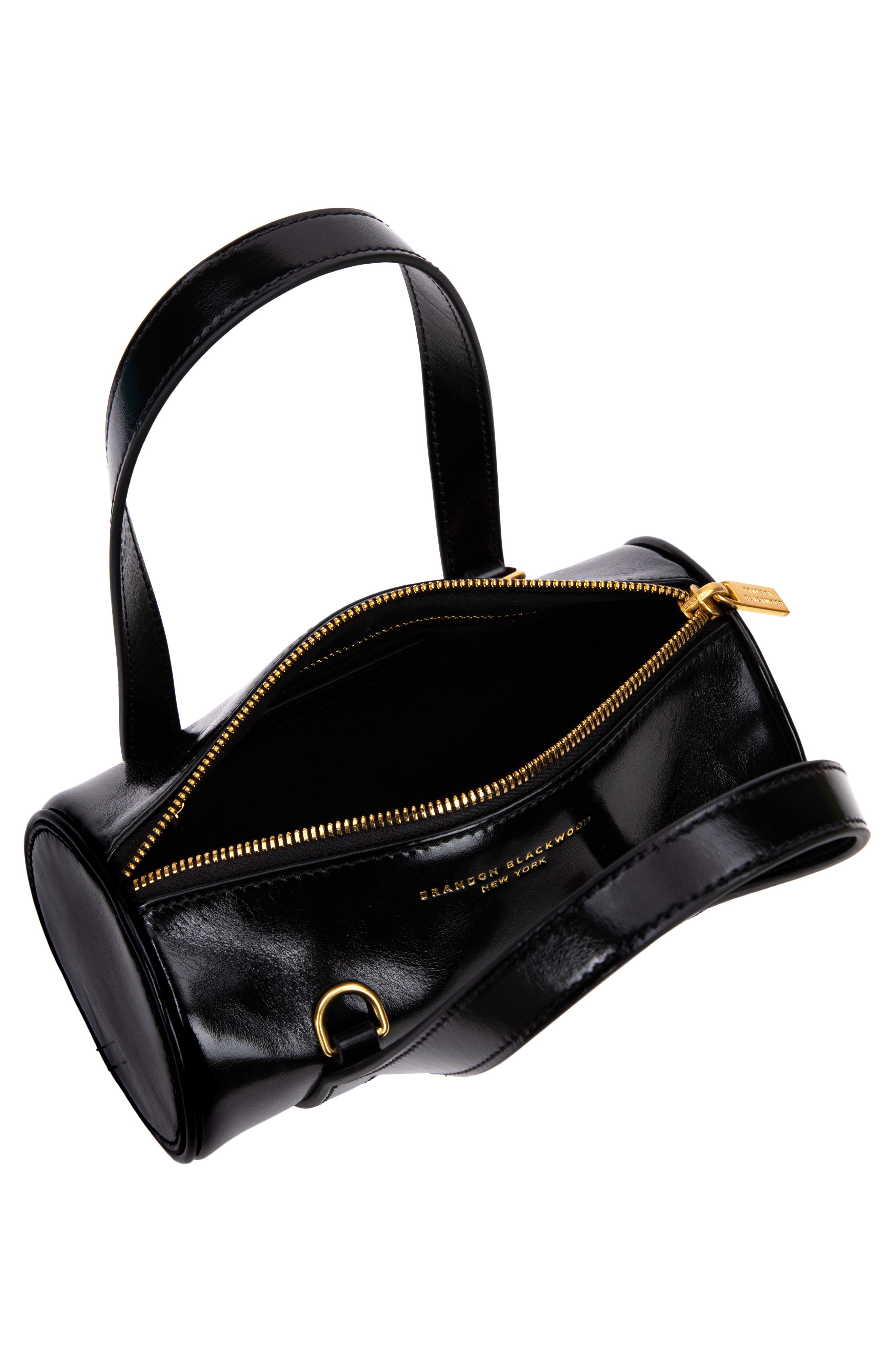 Brandon Blackwood Mini Leather Duffle Bag, Alternate, color, 