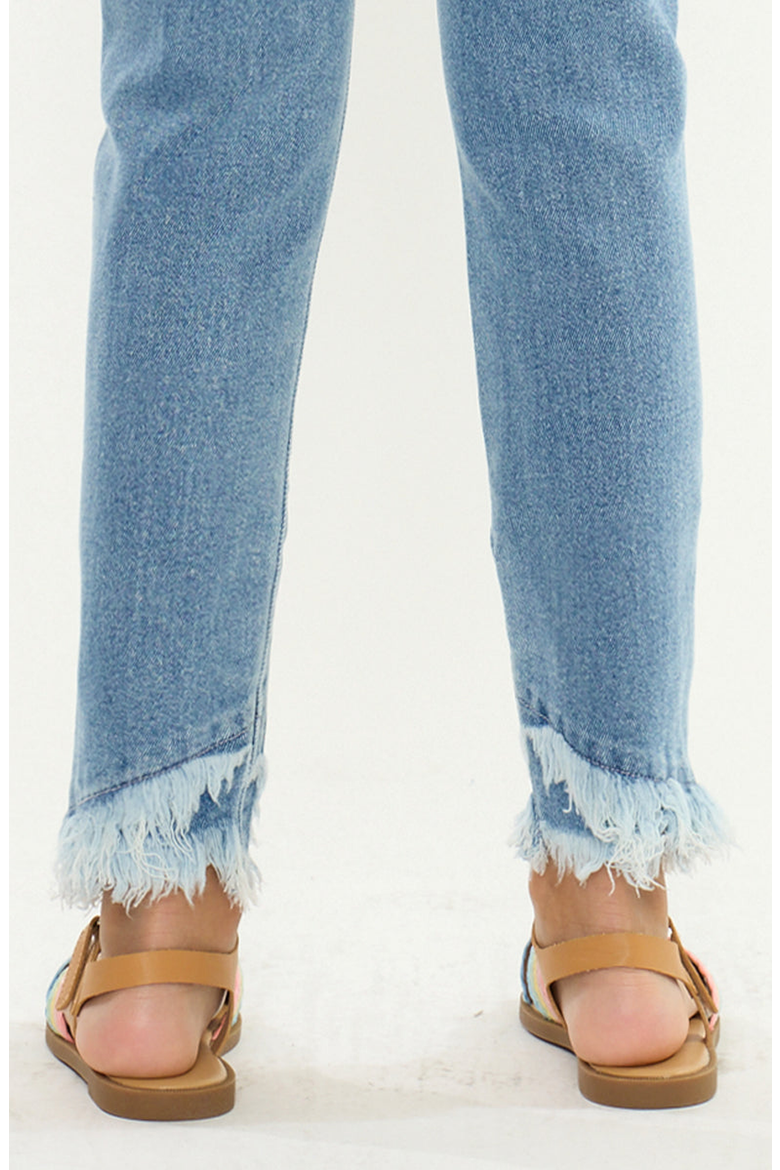 Summer High Rise Ankle Skinny Jeans, Alternate, color, Light Wash
