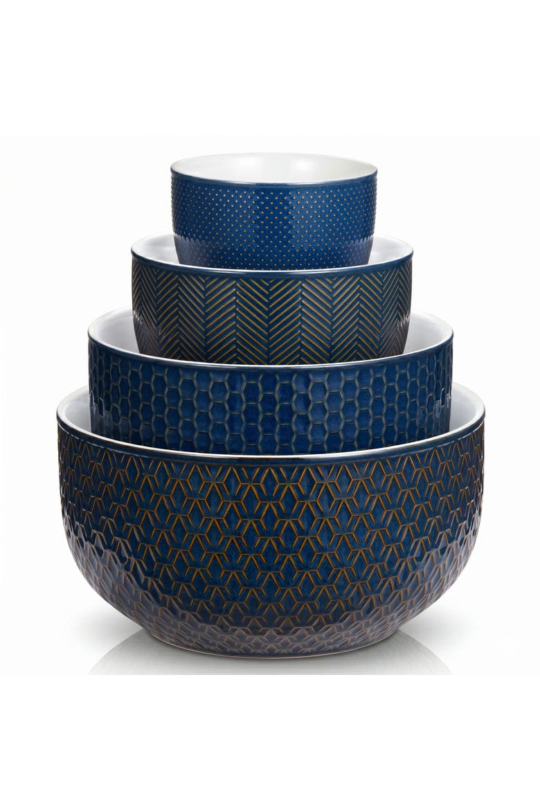 Nesting Bowls, Set of 4, Main, color, Midnight Blue
