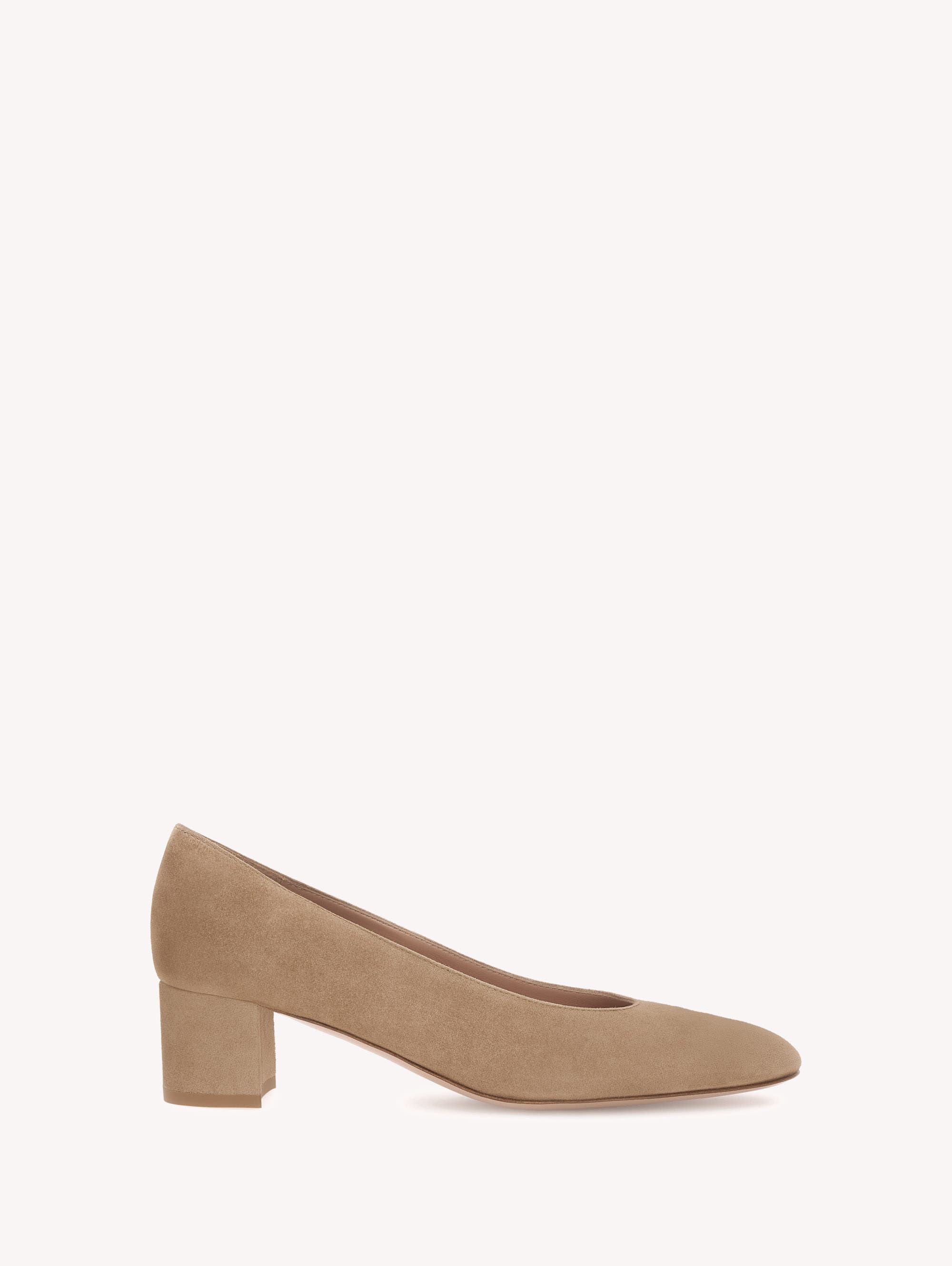 Gianvito Rossi Ryan 45 Pump, Main, color, Light Brown Suede