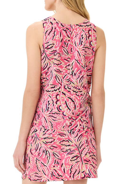 Nz Active By Nic+zoe Shadow Floral Tech Stretch Tank In Multi