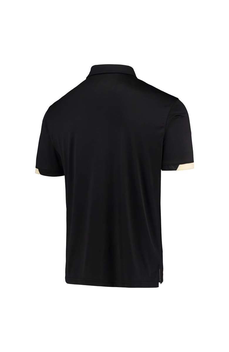 COLOSSEUM Men's Colosseum Black Purdue Boilermakers Santry Lightweight Polo, Alternate, color, Black