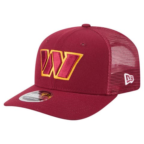 Men's New Era  Burgundy Washington Commanders Team Collection 9SEVENTY Stretch-Snap Adjustable Hat