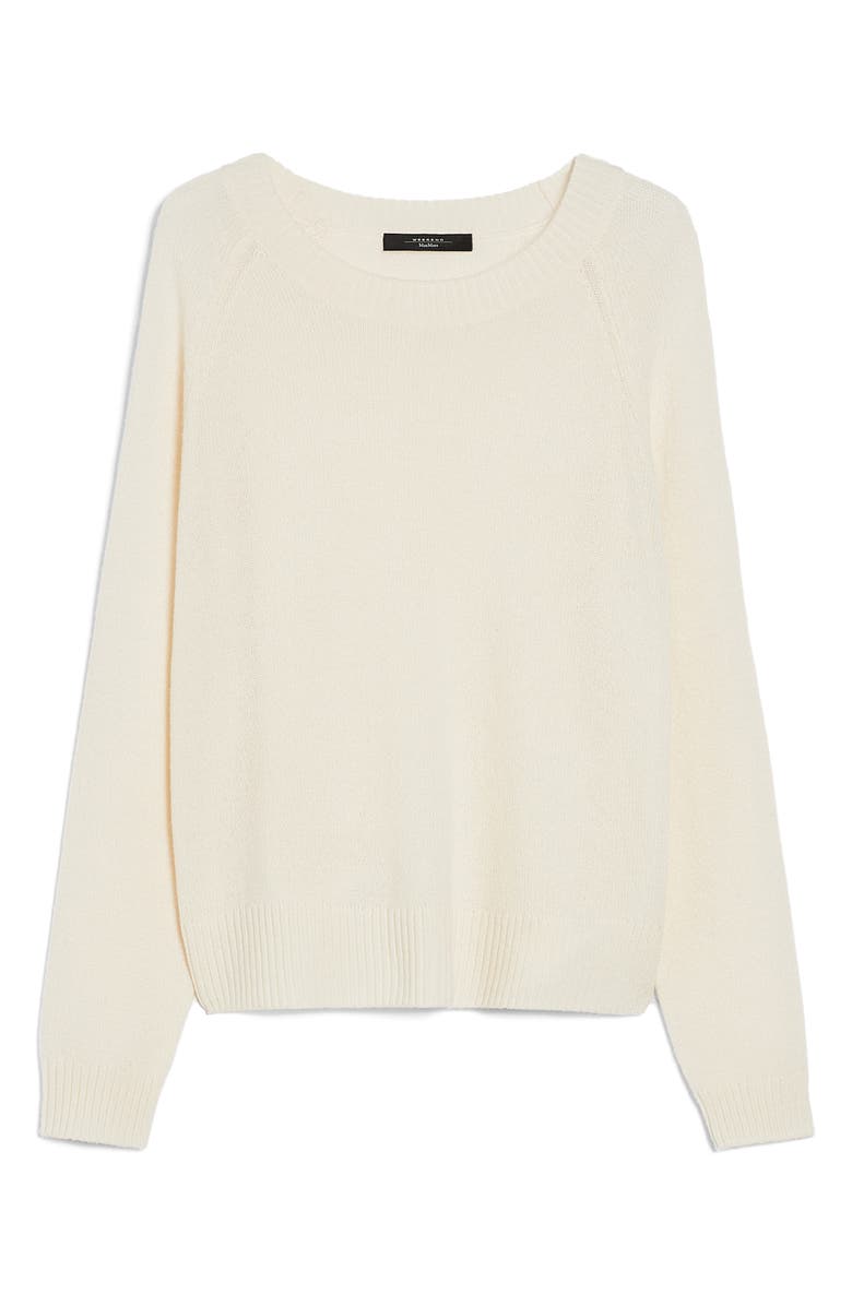 Weekend Max Mara Tago Cashmere Sweater, Main, color, Ecru