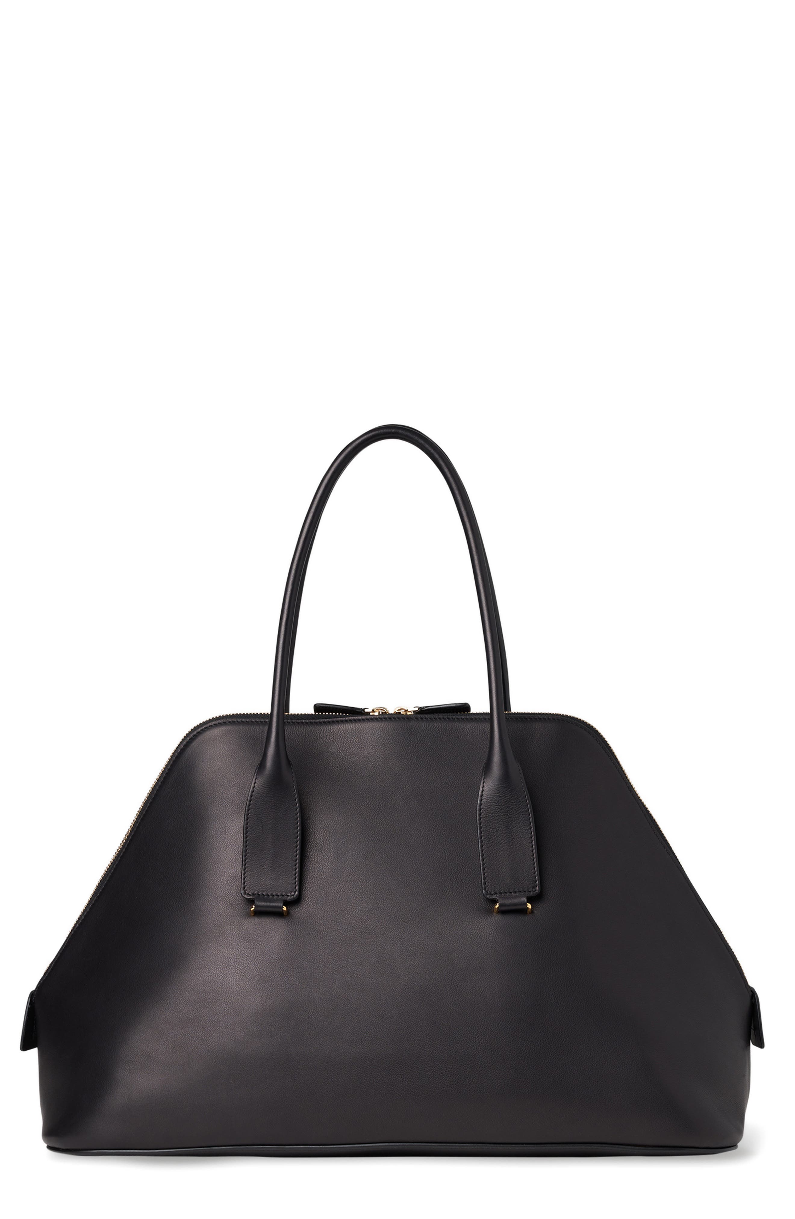 The Row Devon Calfskin Leather Satchel, Main, color, 