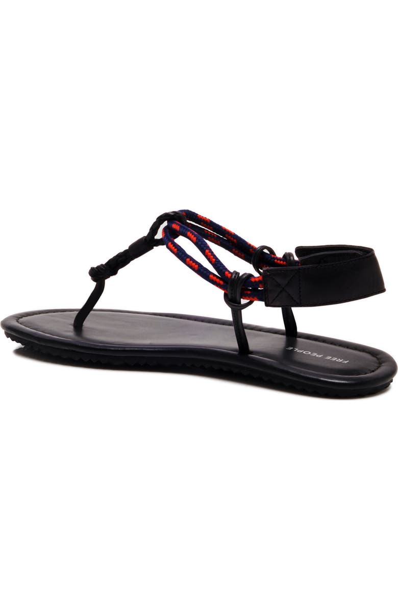 Free People Island Hopping Sandal, Alternate, color, Black