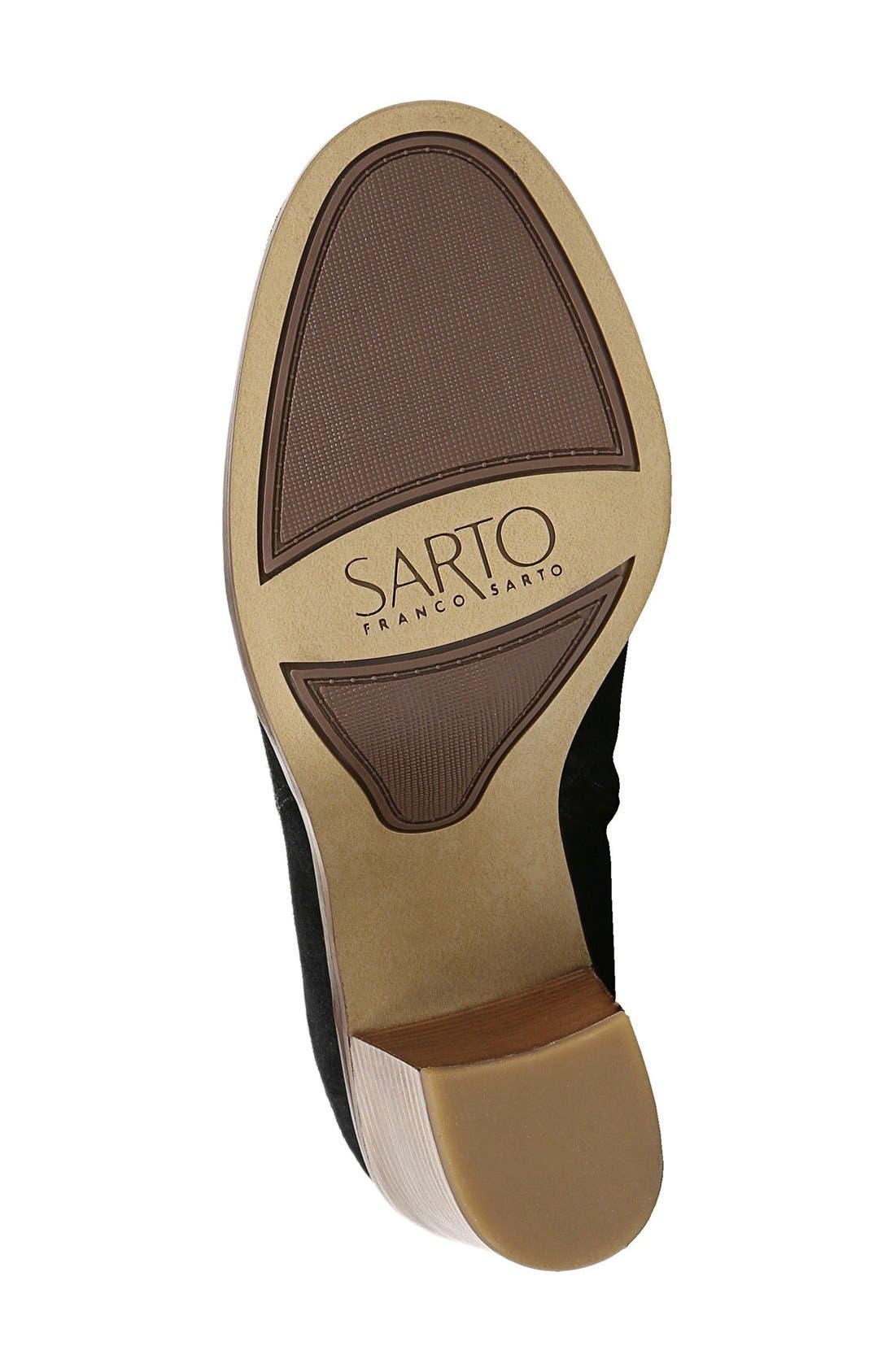 SARTO by Franco Sarto Frannie Block Heel Bootie, Alternate, color, 