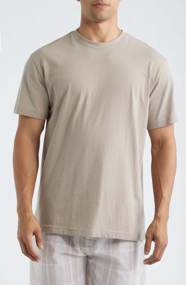 Majestic International Long Day Short Pajamas, Main, color, Cappuccino