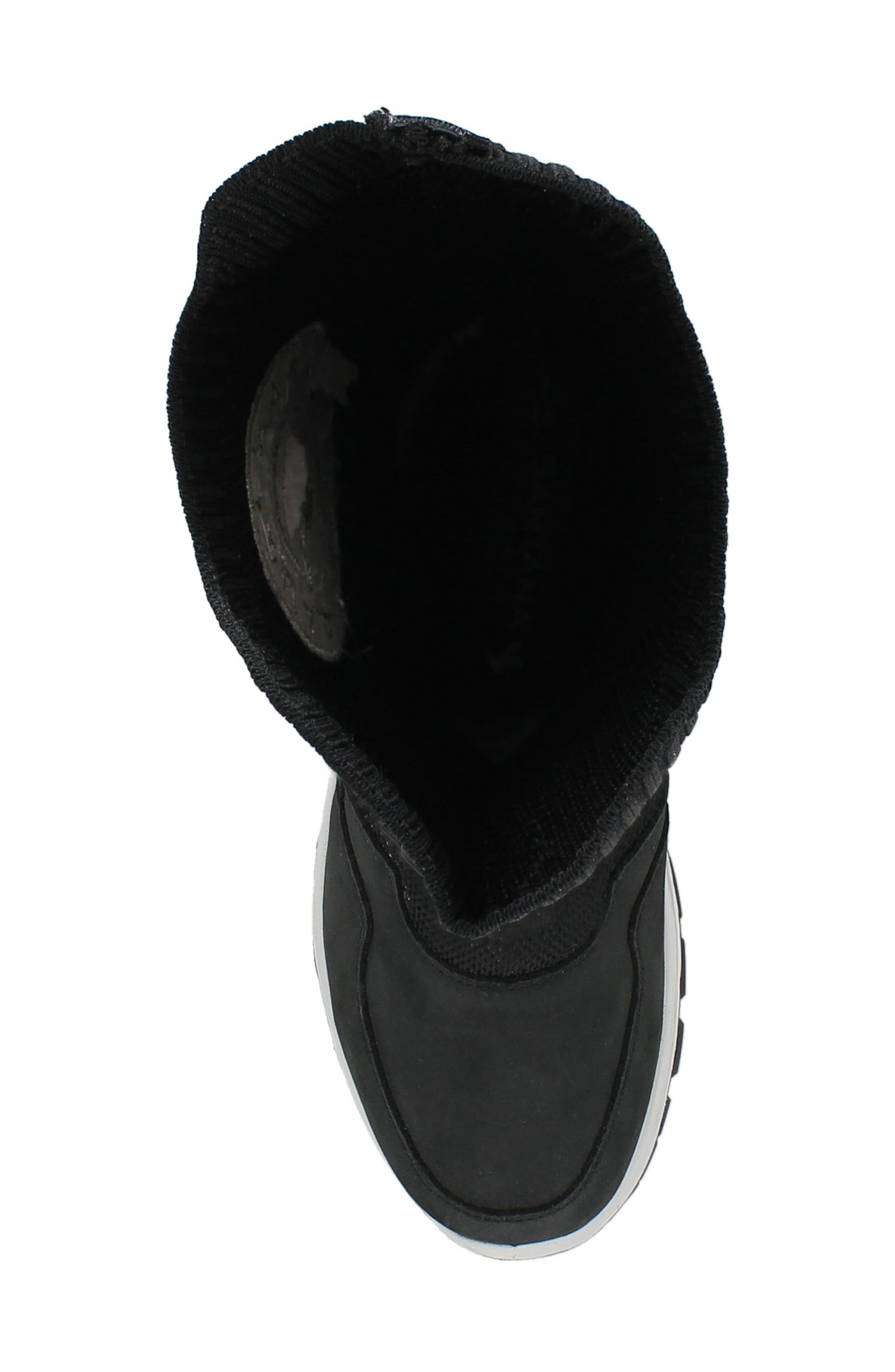 Santana Canada Terri Lea Water Resistant Boot, Alternate, color, Black White