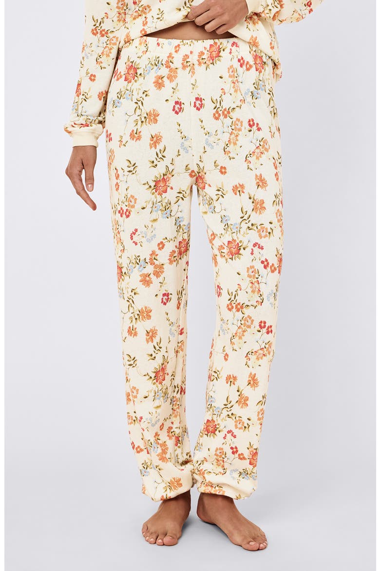 Most Wanted Floral Joggers, Main, color, AMBER FLORAL