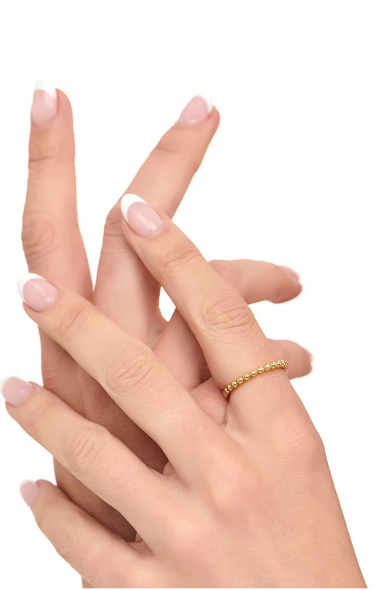 DEVATA Beaded Ball Ring, Alternate, color, Gold
