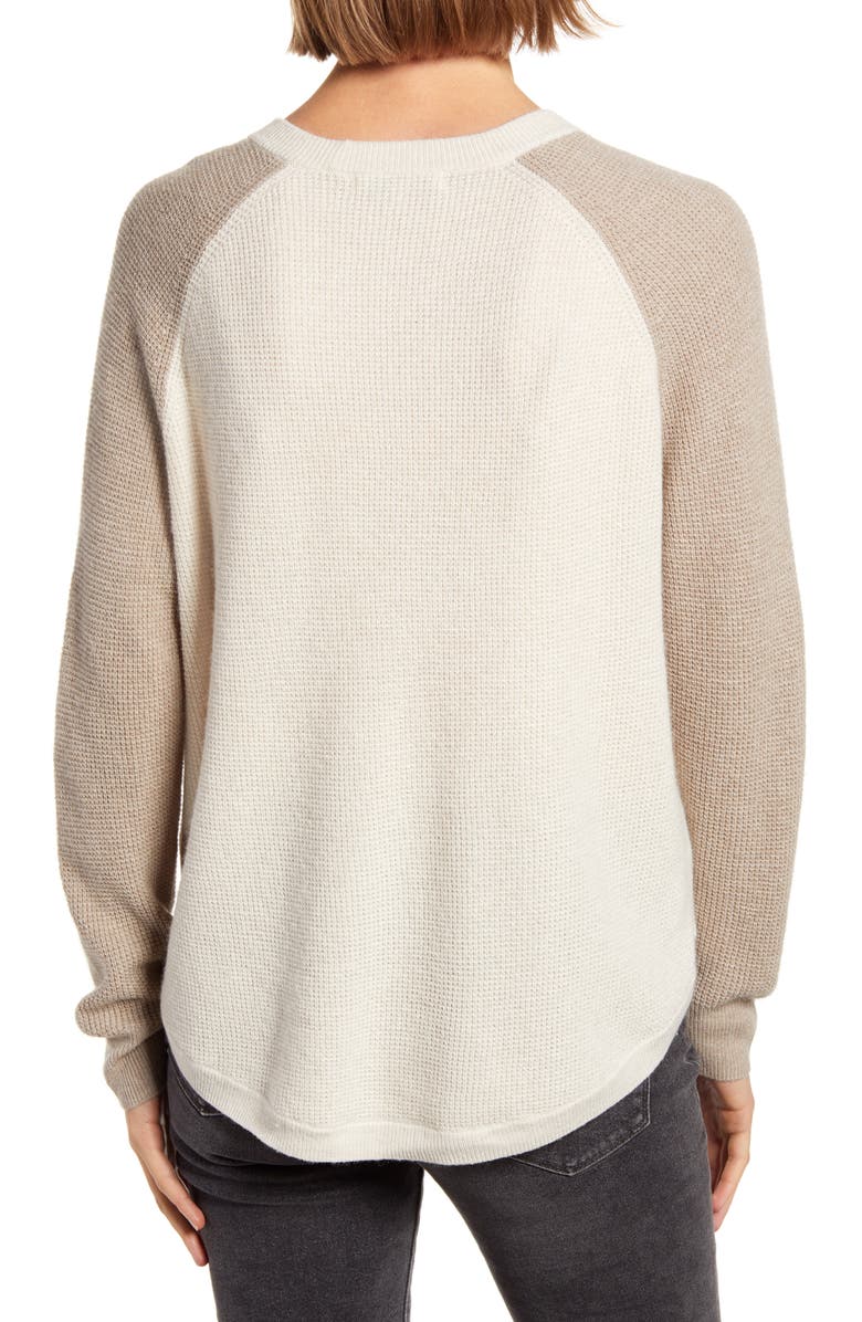 Madewell Jane Waffle Stitch Sweater, Alternate, color, 