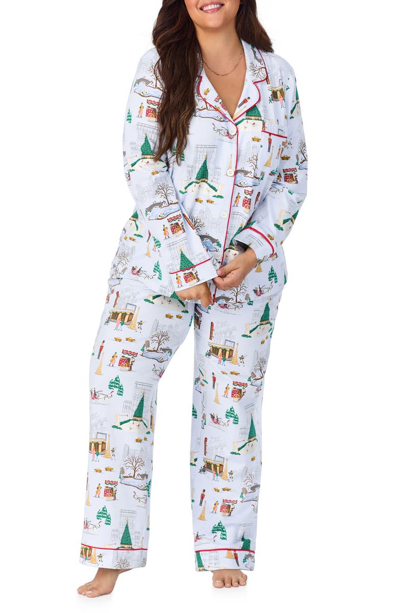 BedHead Pajamas Print Jersey Pajamas, Alternate, color,