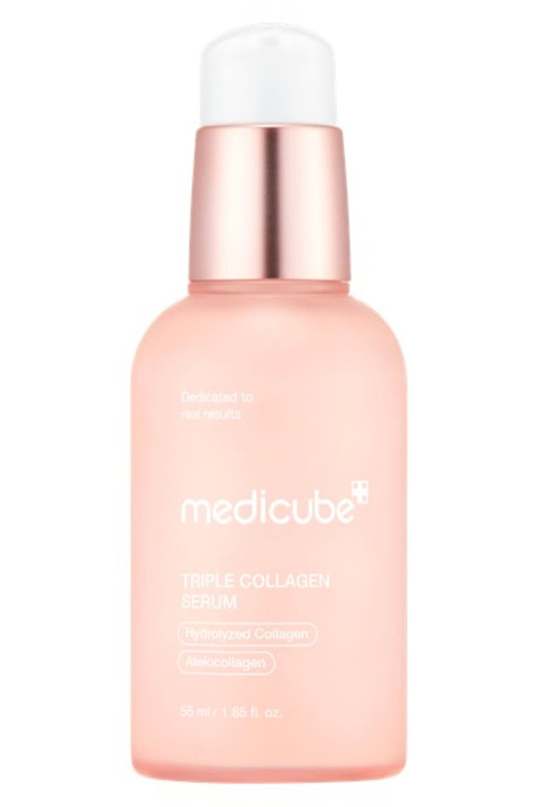 Triple Collagen & Hyaluronic Acid Serum 4.0, Main, color, PINK