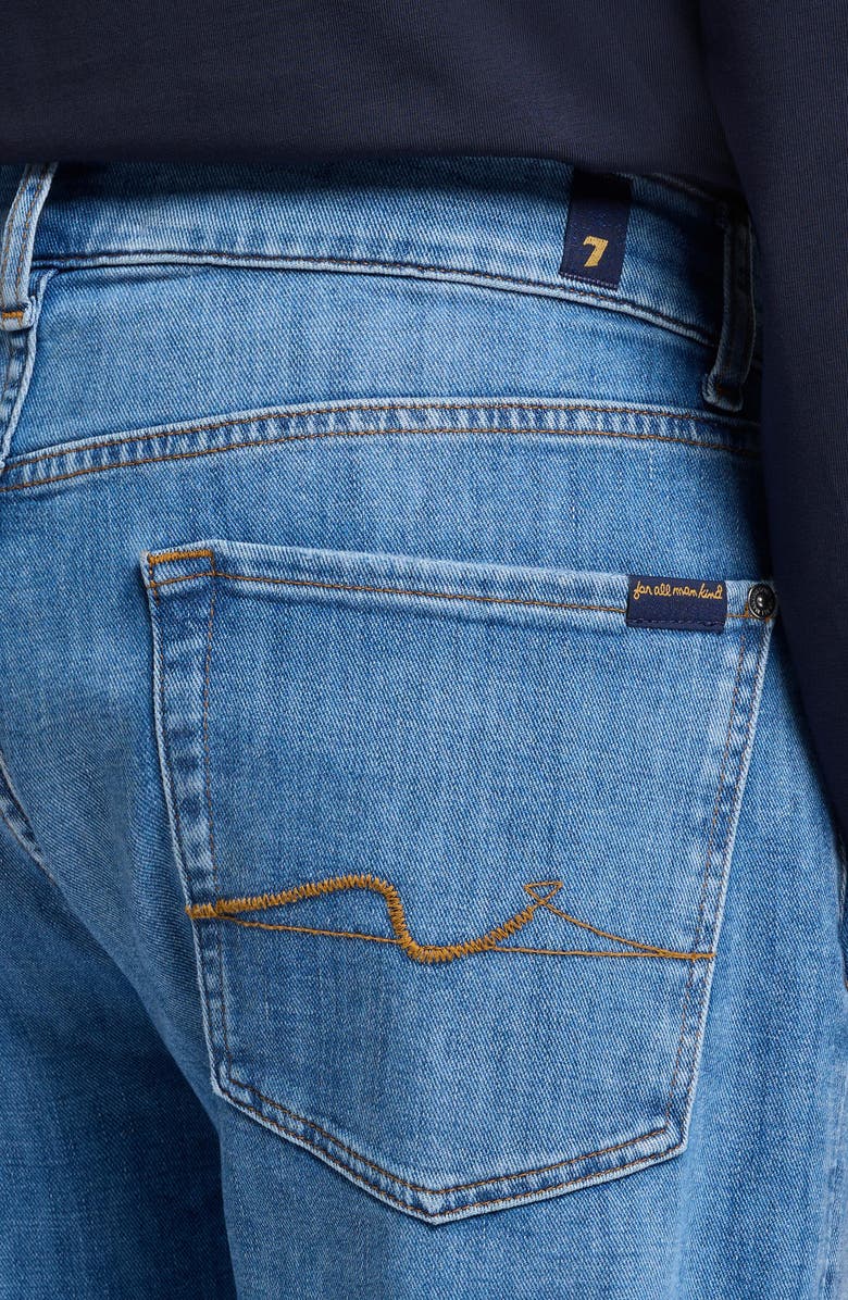 7 For All Mankind The Straight Leg Jeans, Alternate, color, Jazz Age