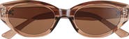 BP. 50mm Oval Sunglasses