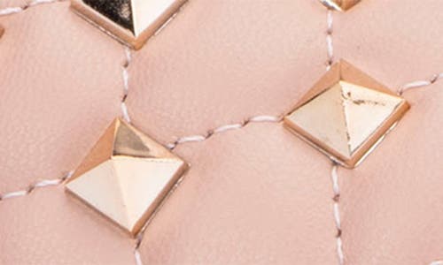Shop Olivia Miller Shelly Quilt Stud Sandal In Blush