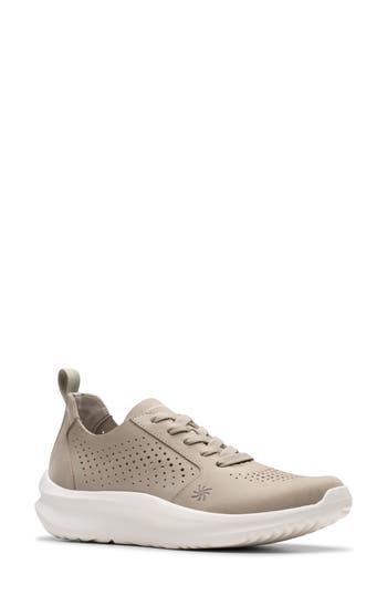 Clarks Women's Cloud Steppers Solevana Style Slip On Sneakers In Multi