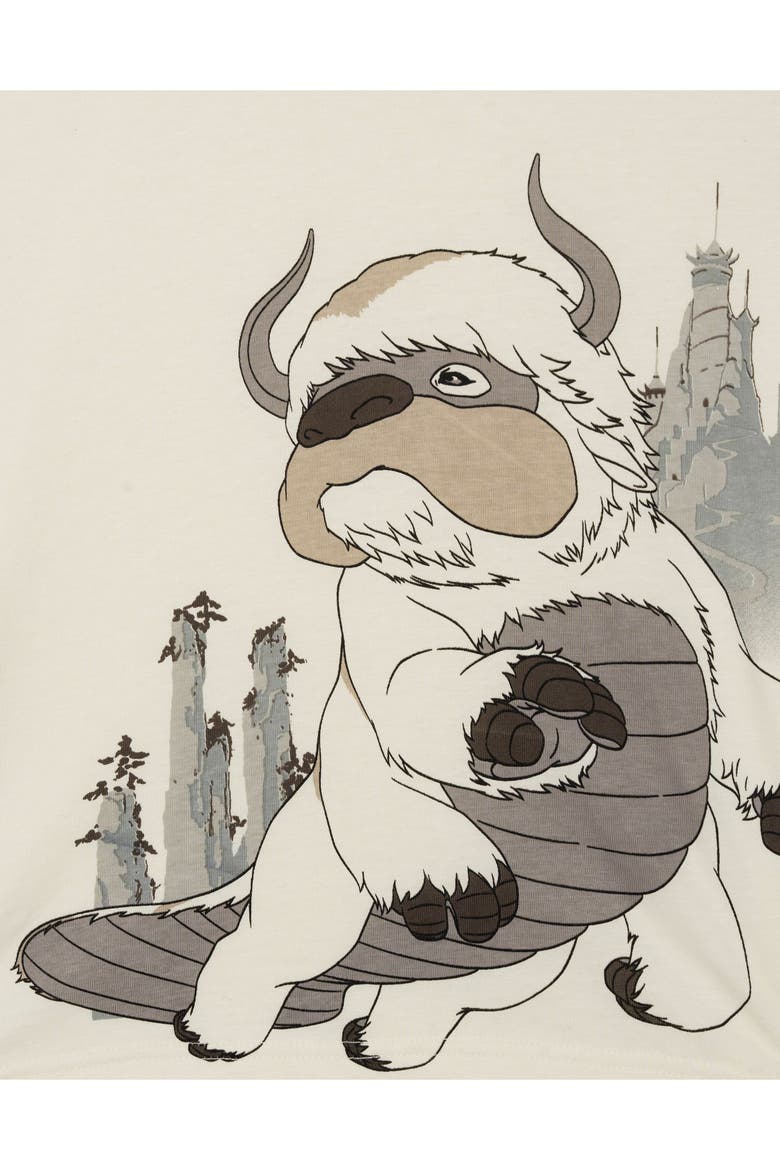 Appa Hooded T-Shirt, Alternate, color, Cream Appa