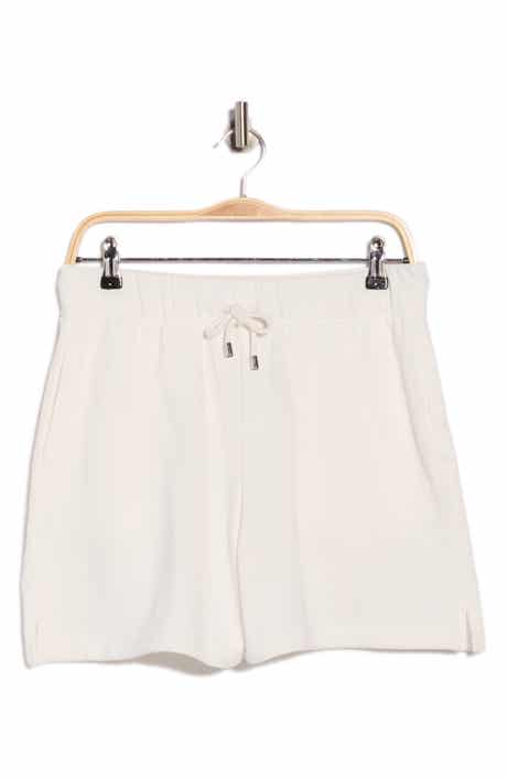 YOGALICIOUS Stone Wash Boyfriend Shorts