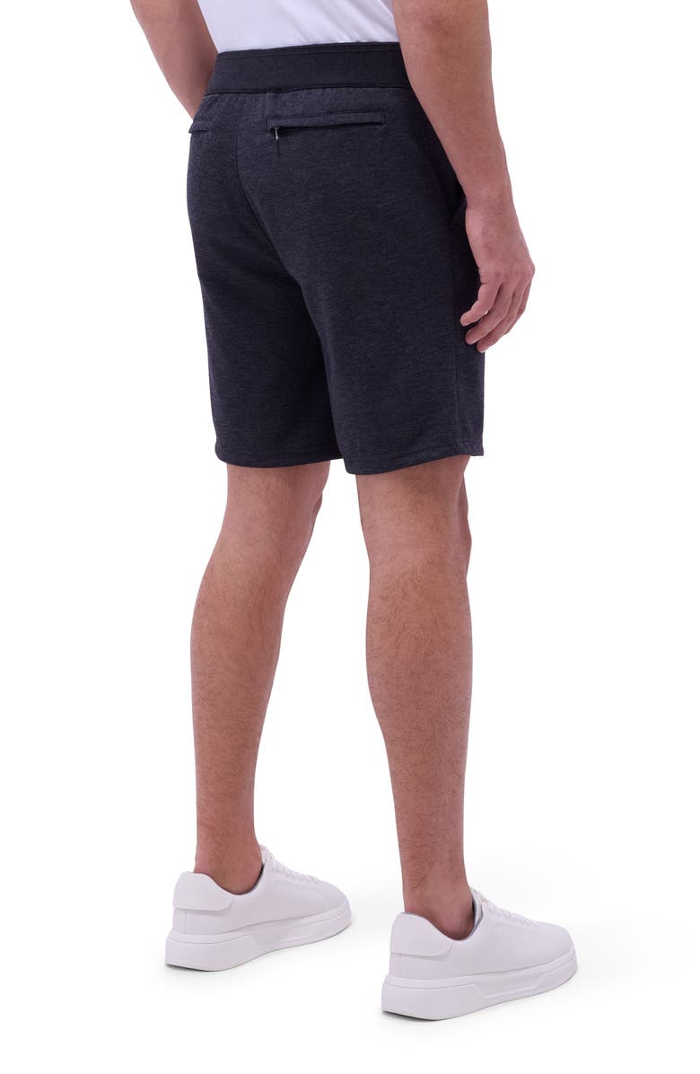 Bugatchi Soft Touch Knit Pintuck Pants, Alternate, color, Black