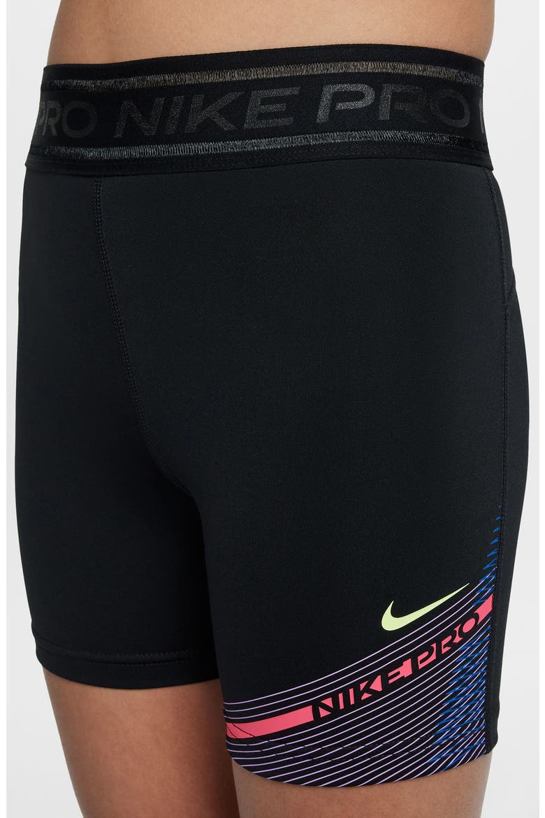 Kids' Pro Dri-FIT Shorts, Alternate, color, BLACK