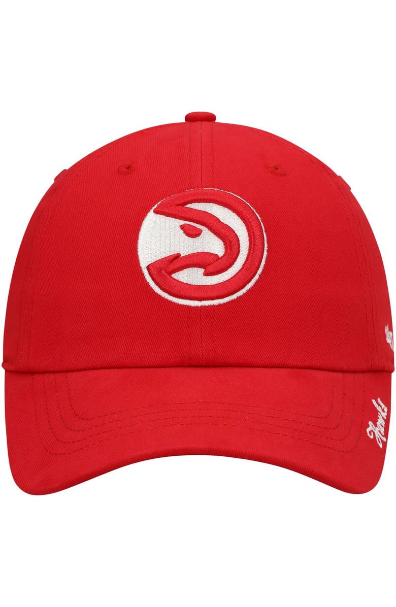 '47 Women's '47 Red Atlanta Hawks Miata Clean Up Logo Adjustable Hat, Alternate, color, Red