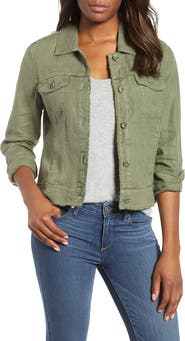 Tommy Bahama Two Palms Linen Raw Edge Jacket