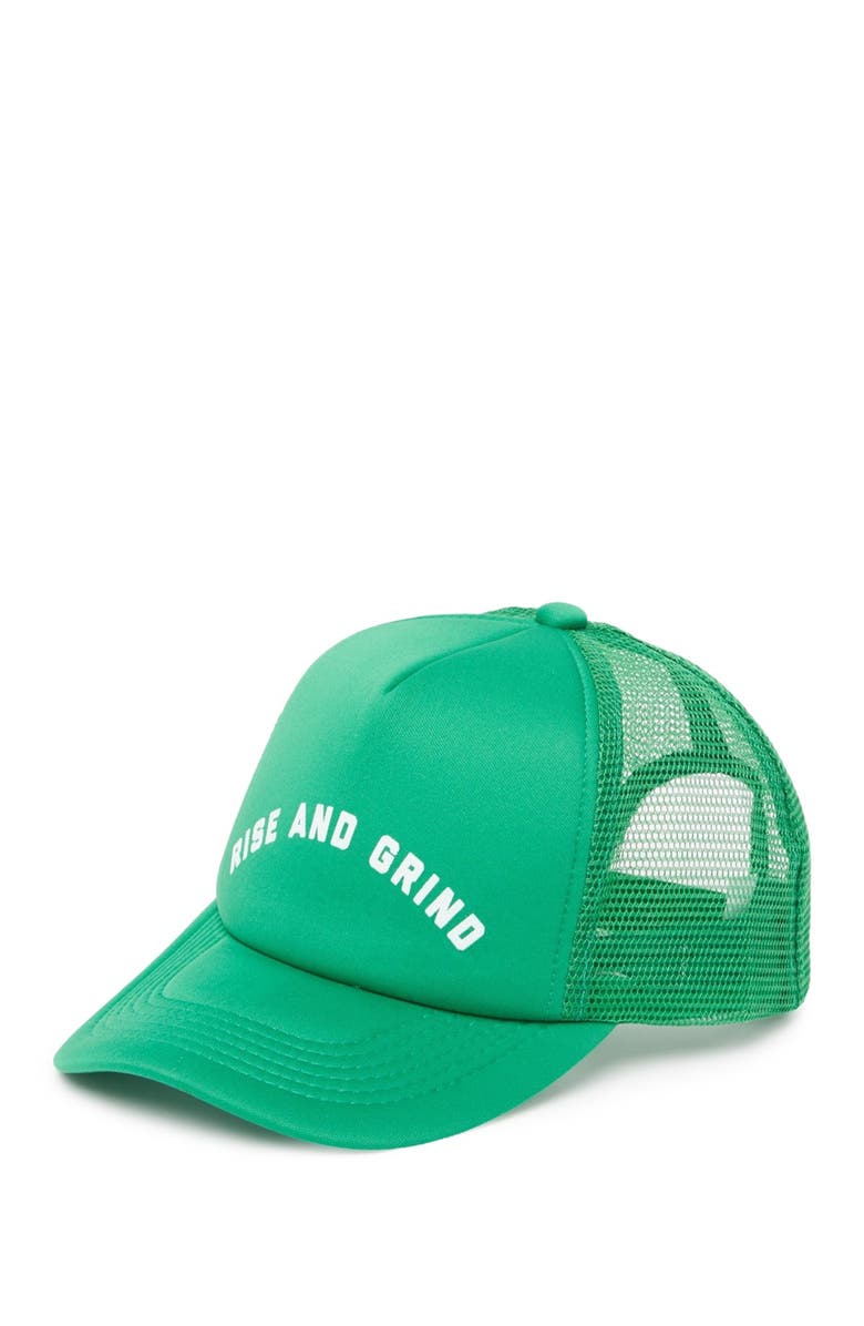 Sub_Urban Riot Rise & Grind Snapback Trucker Hat, Main, color, 