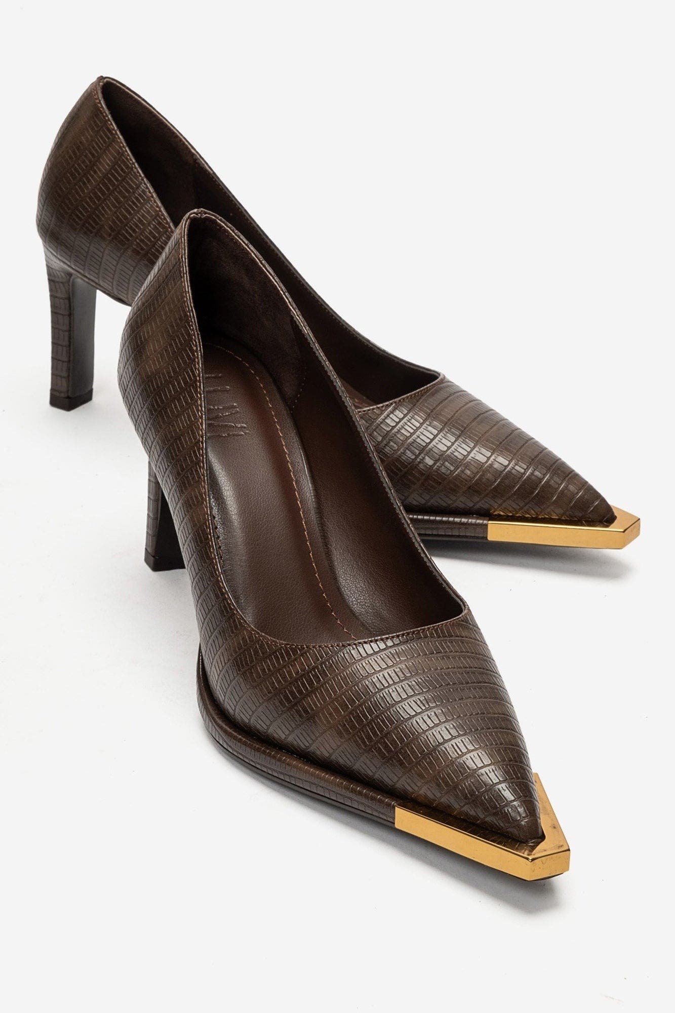 Marlotta Stiletto Pump, Alternate, color, Brown