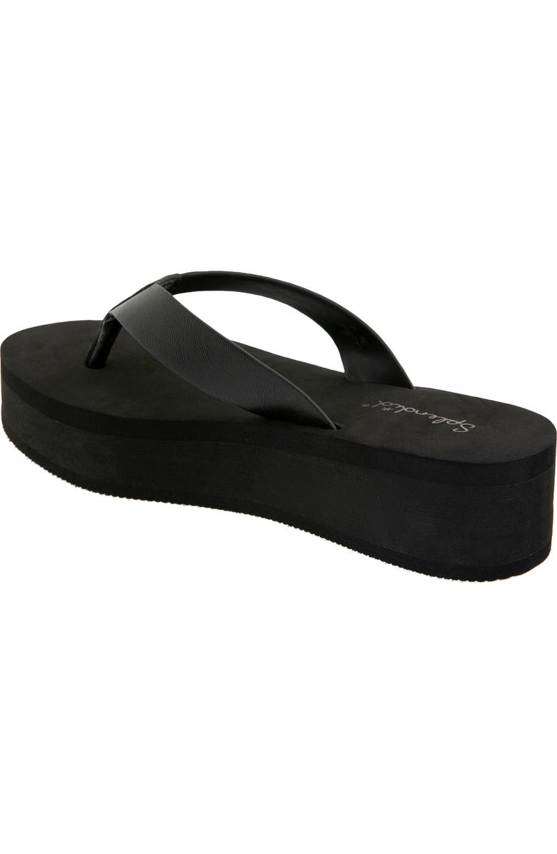 Splendid Quintana Eva Platform Flip Flop, Alternate, color, Black