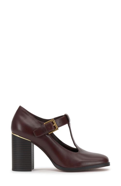 Vince Camuto Micha T-strap Pump In Brown