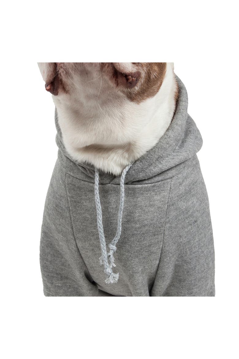 Fashion Plush Cotton Hoodie - X-Small, Alternate, color, GREY