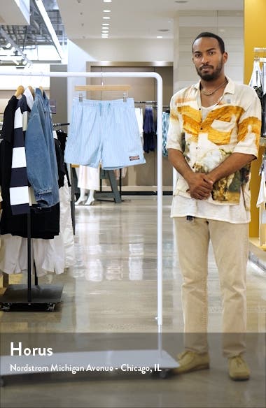 vineyard vines Kids' Chappy Seersucker Swim Trunks Nordstromrack