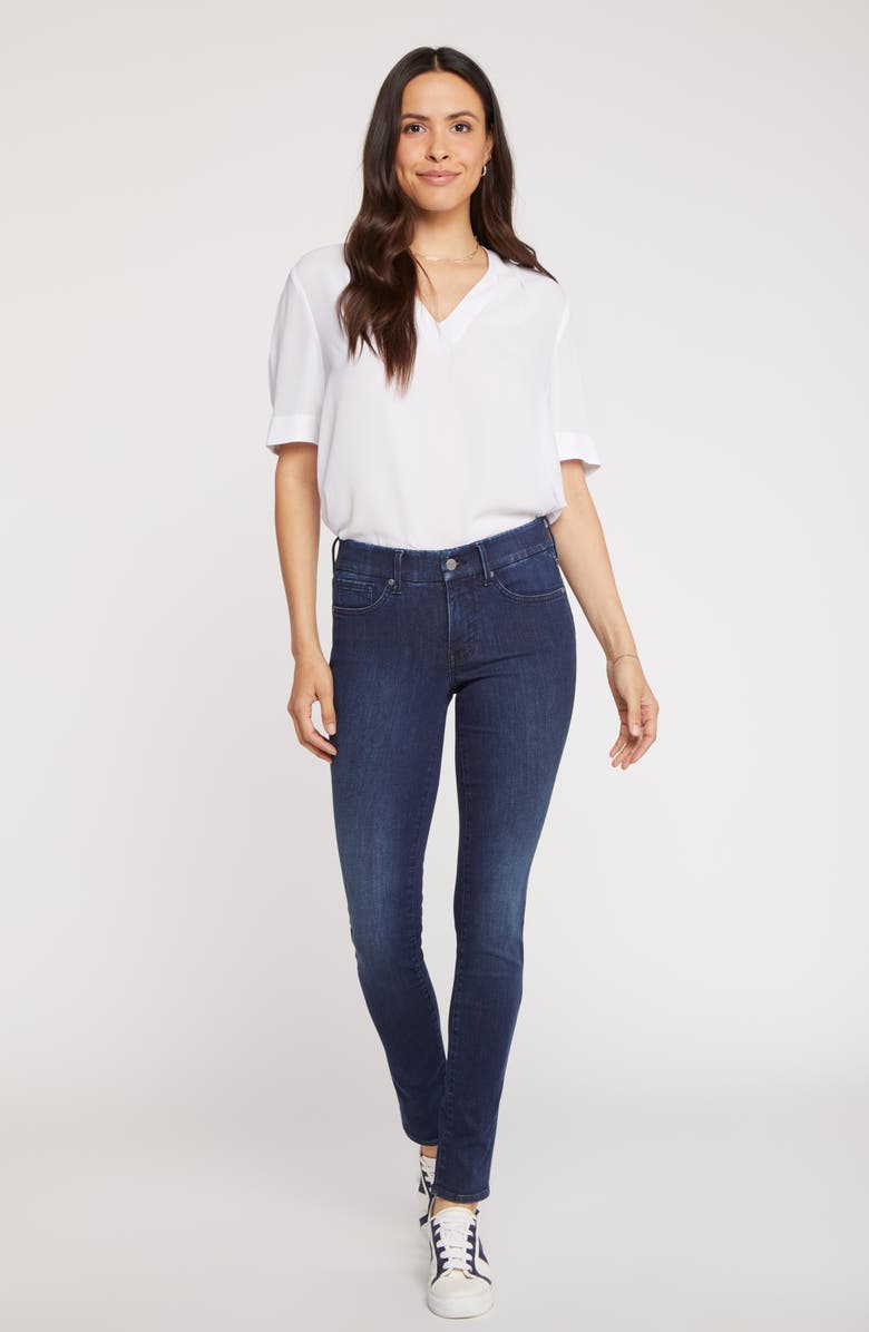 NYDJ Alina Waist Match Denim Leggings, Alternate, color, 